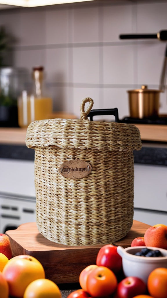 How a Handwoven Basket From Ghana Finds Its Place in a Nordic Home