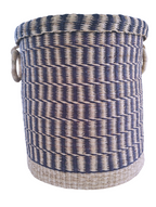 Natural elephant grass laundry basket for stylish storage and Nordic interiors Nokupa