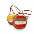 Boho sisal shoulder bag natural Nordic everyday carry ethical fair trade Kenya — Nokupa