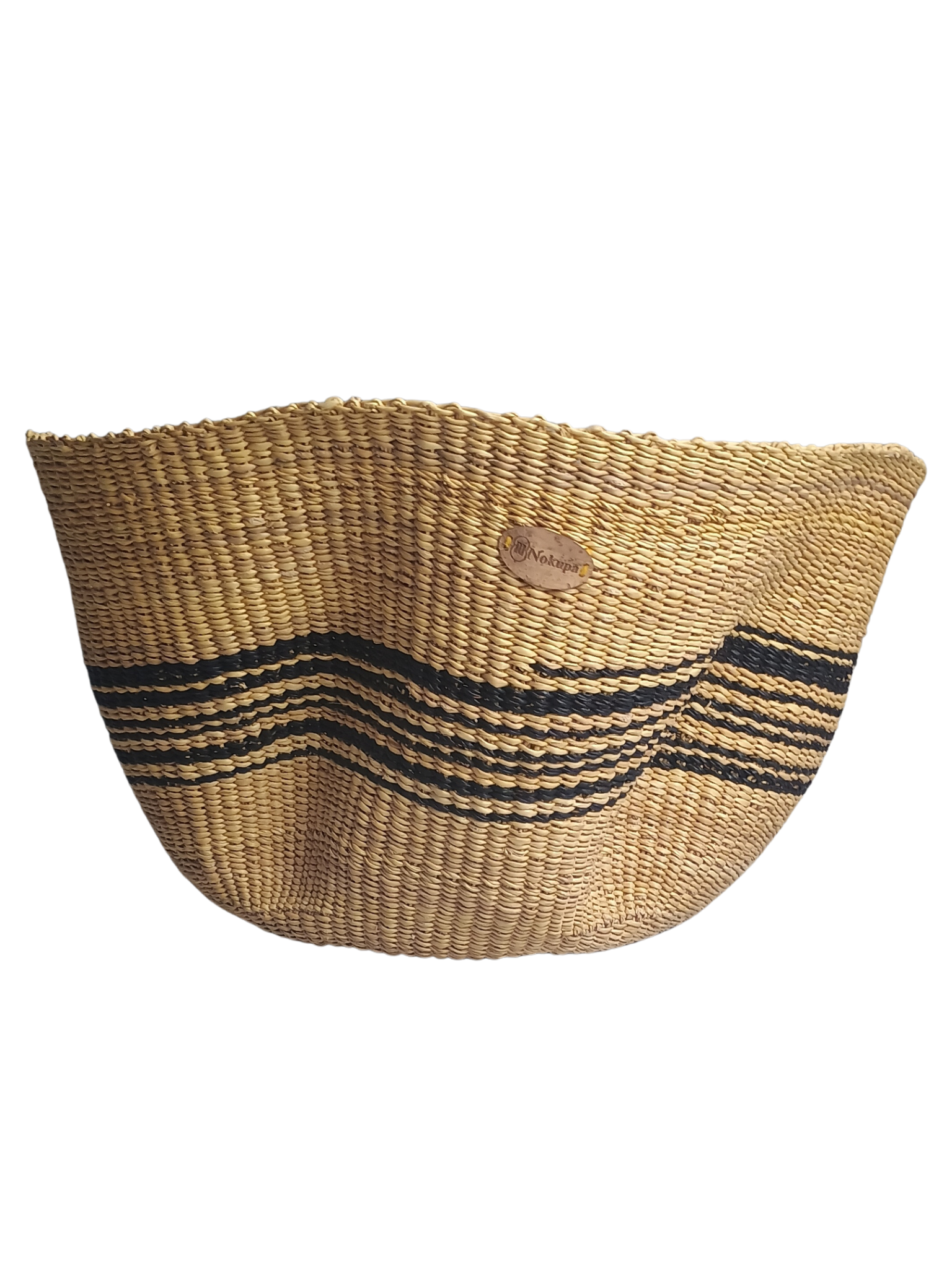 Floor storage basket Scandinavian black pattern boho living room blankets