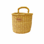 woven wall decor basket for boho home styling-Nokupa